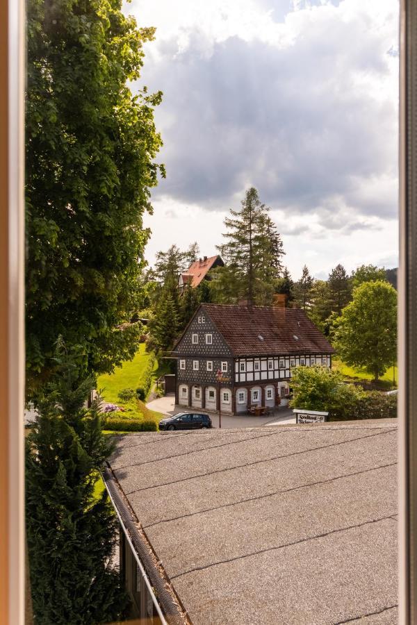 Dammschenke Gasthof & Hotel Kurort Jonsdorf Dış mekan fotoğraf