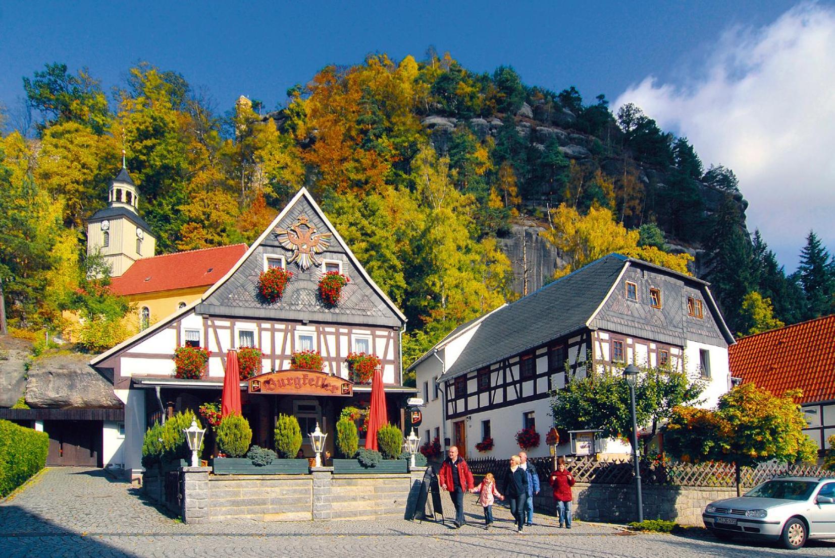 Dammschenke Gasthof & Hotel Kurort Jonsdorf Dış mekan fotoğraf