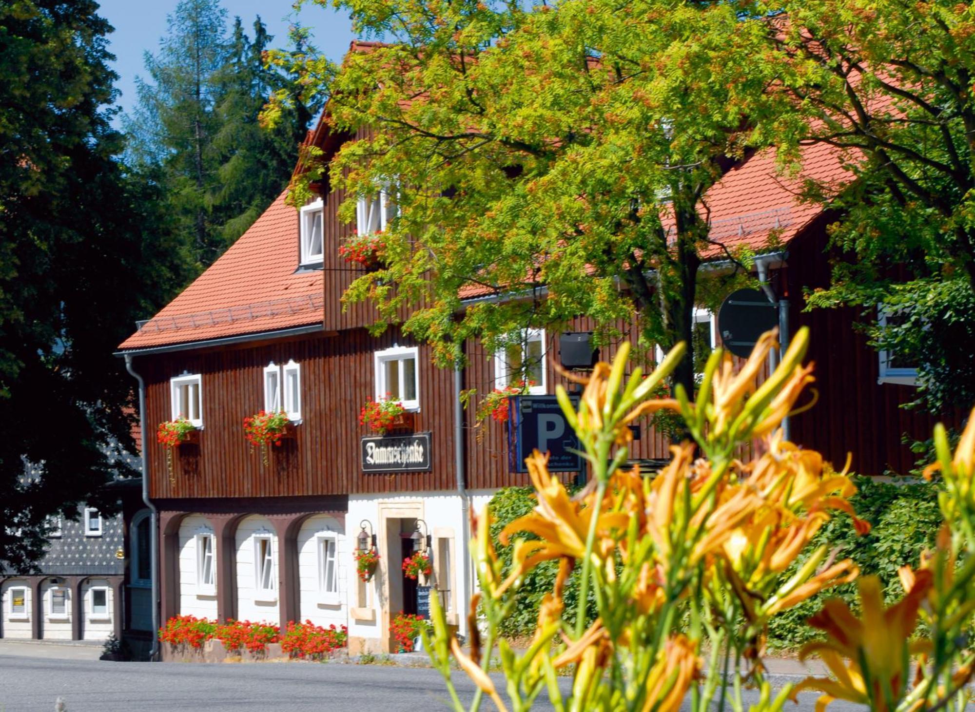 Dammschenke Gasthof & Hotel Kurort Jonsdorf Dış mekan fotoğraf