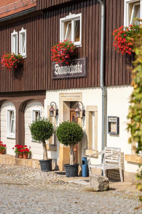 Dammschenke Gasthof & Hotel Kurort Jonsdorf Dış mekan fotoğraf