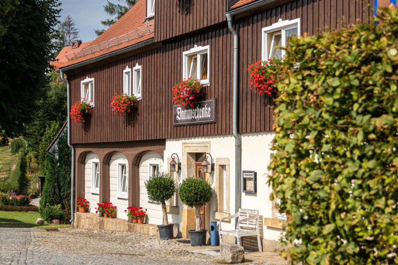 Dammschenke Gasthof & Hotel Kurort Jonsdorf Dış mekan fotoğraf