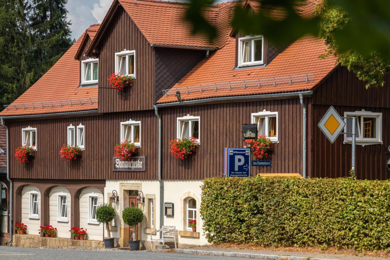 Dammschenke Gasthof & Hotel Kurort Jonsdorf Dış mekan fotoğraf