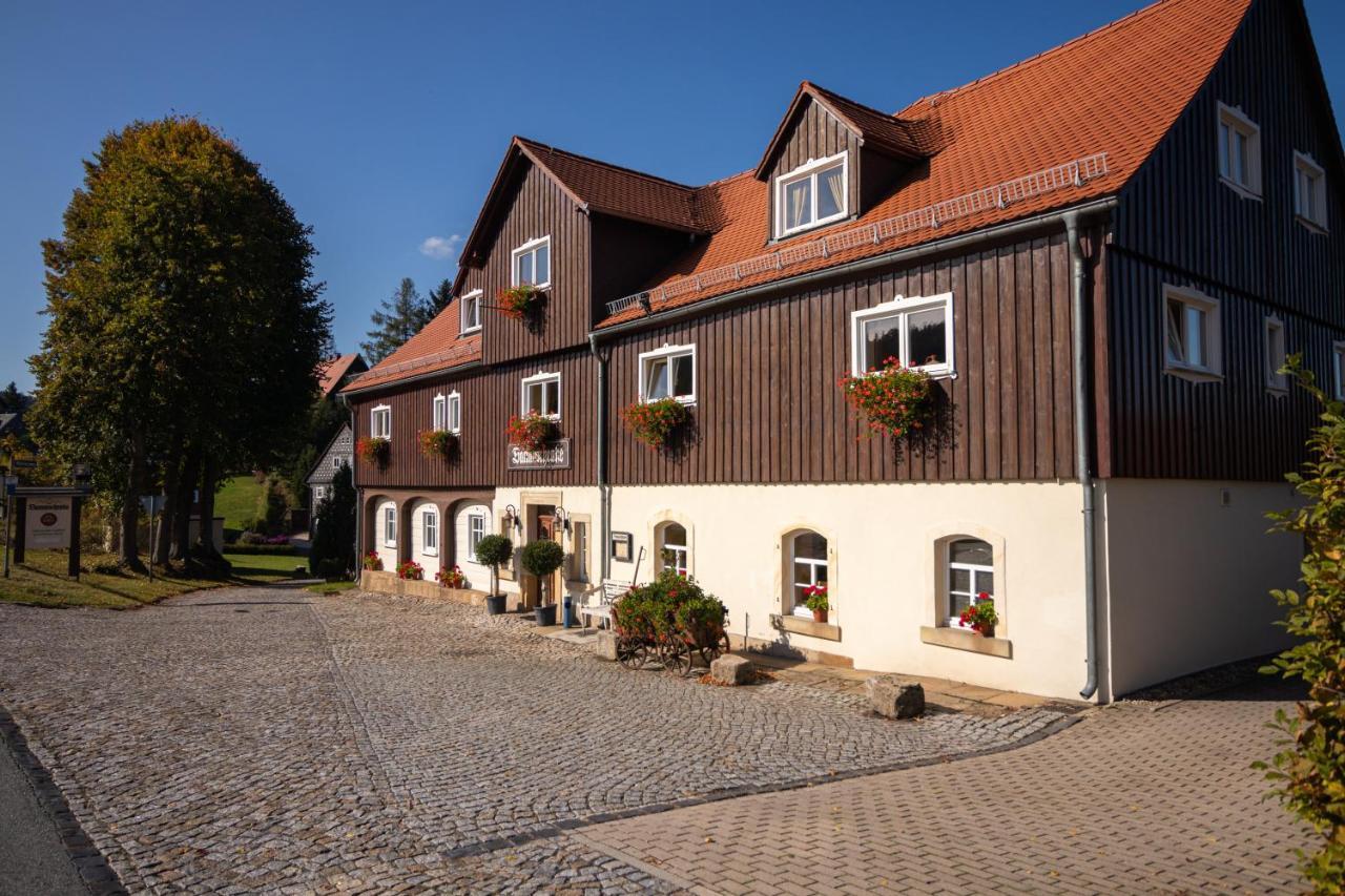 Dammschenke Gasthof & Hotel Kurort Jonsdorf Dış mekan fotoğraf